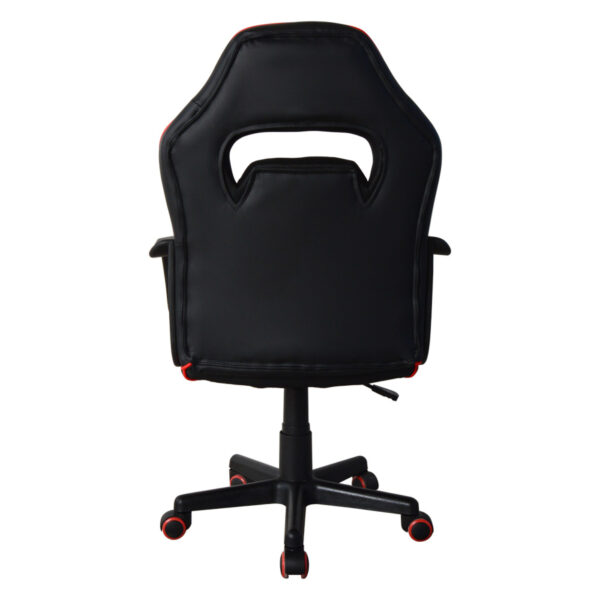 Silla de juego Thomas junior - silla de oficina estilo gaming - altura ajustable - rojo negro - VDD World ES