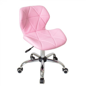 Silla de oficina diseño moderno - silla de dirección - altura ajustable - rosa