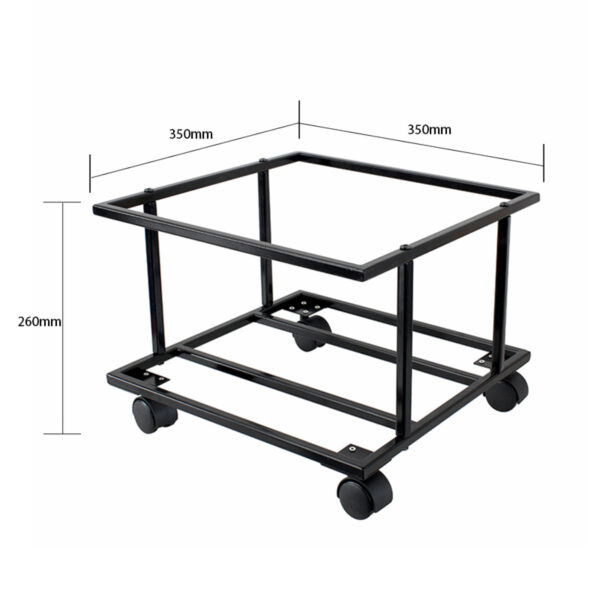 Caja con ruedas para almacenar discos de vinilo LP. - VDD World ES