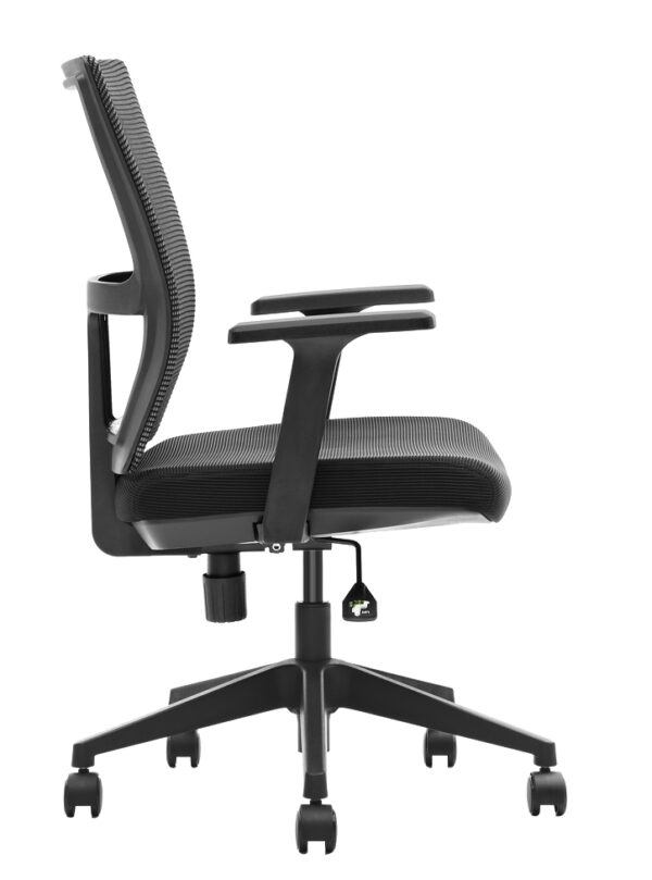 Silla ergonómica Memphis, ajustable, respaldo de malla y asiento de tejido nano. - VDD World ES