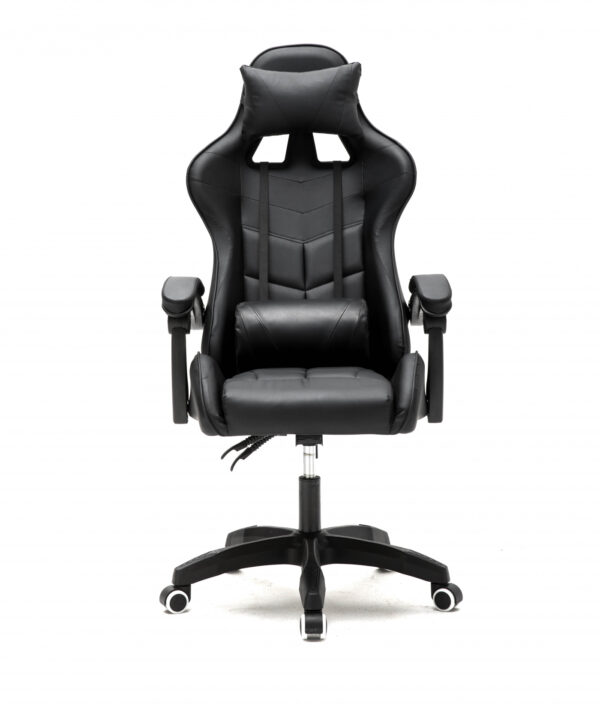 Silla de juego Cyclone para adolescentes - silla de escritorio - silla de juego de carreras - negro - VDD World ES