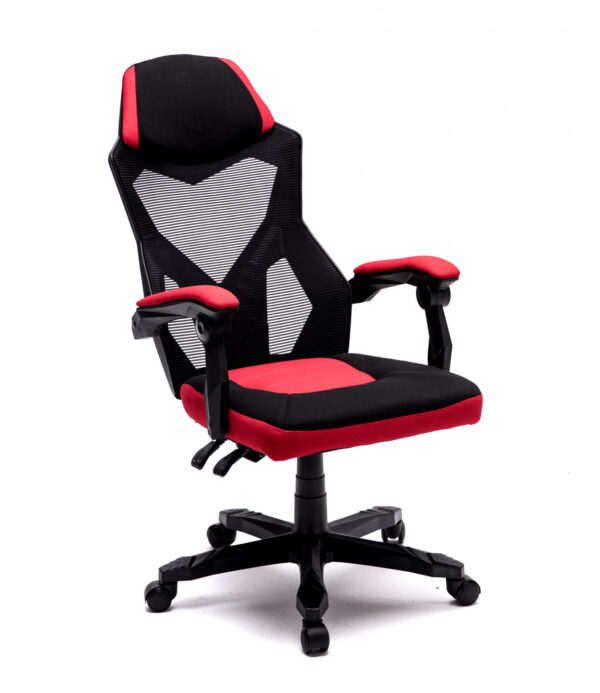 Silla de oficina Fresno - silla de juego - negro rojo - VDD World ES