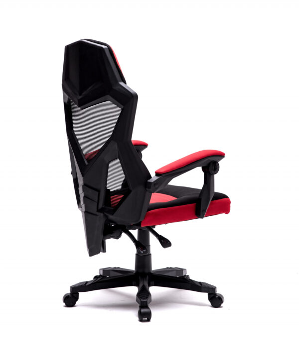 Silla de oficina Fresno - silla de juego - negro rojo - VDD World ES