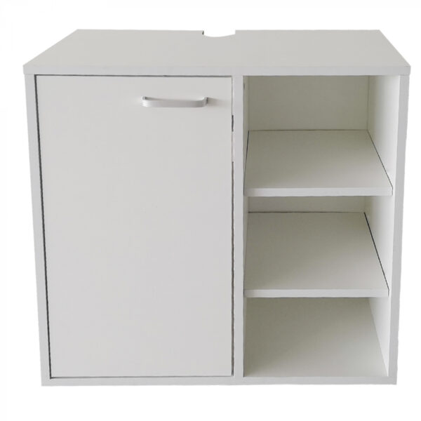 Gabinete de lavabo - mueble de baño - blanco - VDD World ES