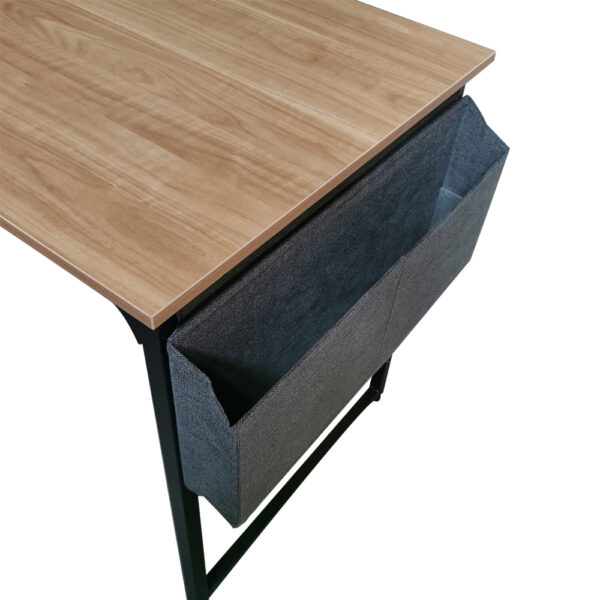 Bureau Stoer - mesa de computadora - mesa para portátil - 120 cm de ancho - marrón claro - VDD World ES