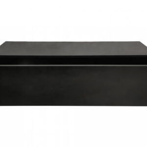 Aparador flotante - mueble colgante - 100 cm de ancho - negro