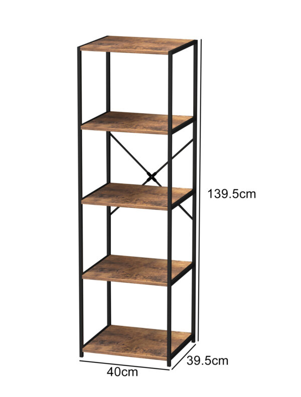 Armario de cocina industrial - organizador de estante de cocina - 139.5 cm de alto - VDD World ES