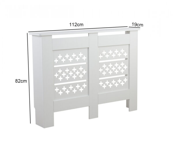 Revestimiento de radiador calefacción - carcasa de radiador - 112 cm de ancho - VDD World ES