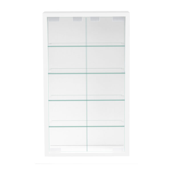 Vitrina de pie colgante de pared - 30 x 60 x 13 cm - VDD World ES