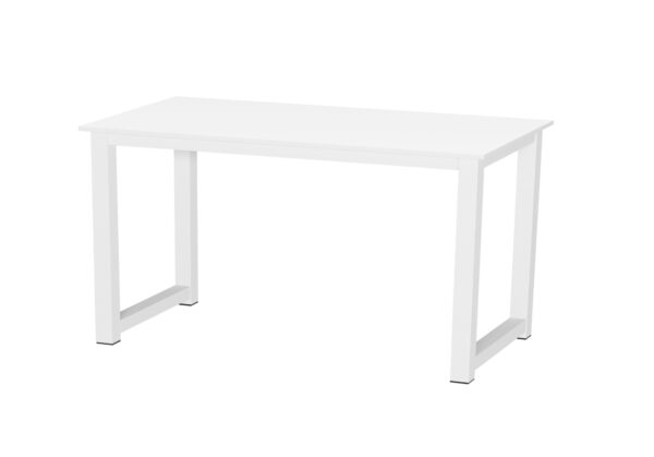 Mesa de escritorio - mesa de cocina - 110 cm de ancho - blanco - VDD World ES