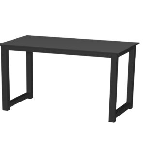 Mesa de escritorio - mesa de cocina - 110 cm de ancho - negro