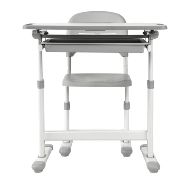 Mesa de dibujo infantil con silla de escritorio - ergonómica y ajustable en altura - mesa escolar - VDD World ES