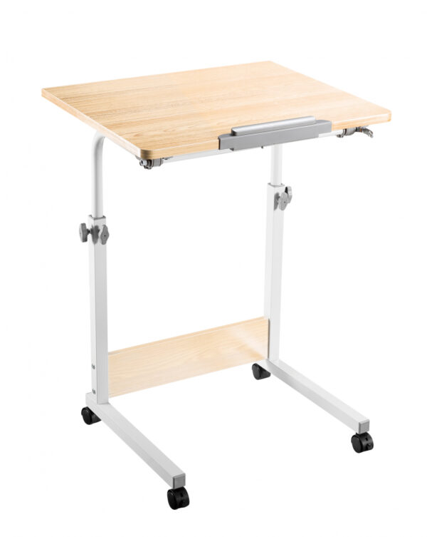 Mesa para portátil con ruedas - escritorio - atril - altura ajustable 68 - 96 cm - VDD World ES