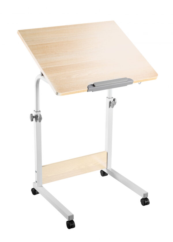 Mesa para portátil con ruedas - escritorio - atril - altura ajustable 68 - 96 cm - VDD World ES