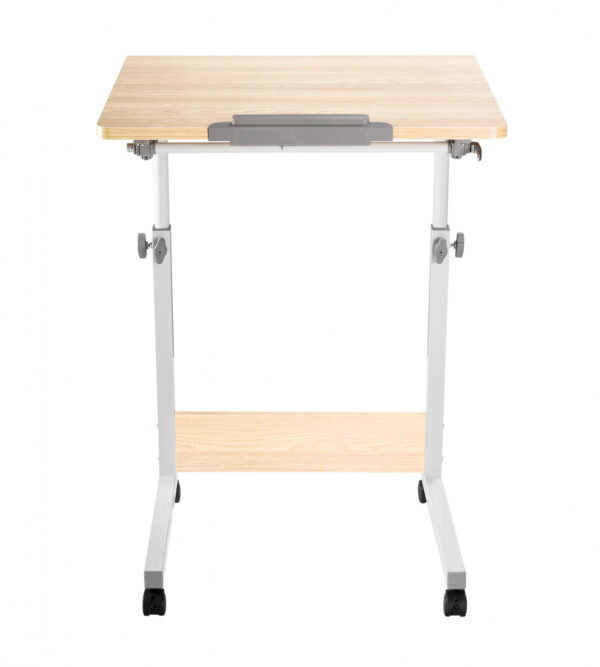 Mesa para portátil con ruedas - escritorio - atril - altura ajustable 68 - 96 cm - VDD World ES