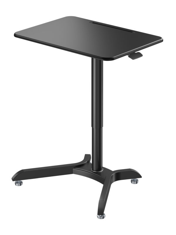 Escritorio ajustable de pie y sentado-mesa para portátil-atril-tablero de trabajo 71 cm x 50 cm - VDD World ES