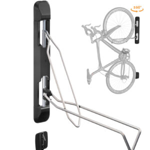 Soporte de pared para bicicleta, ahorra espacio, para neumáticos de hasta 2.1 pulgadas. - VDD World ES