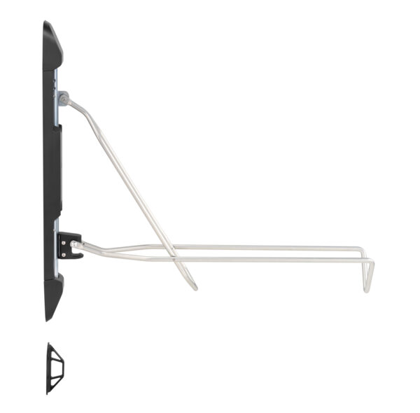 Soporte de pared giratorio para bicicleta, banda de 2.1 a 2.8 pulgadas. - VDD World ES