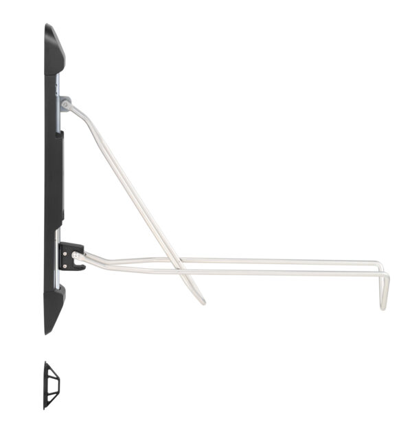 Soporte de pared para bicicleta, ahorra espacio, para neumáticos de hasta 2.1 pulgadas. - VDD World ES