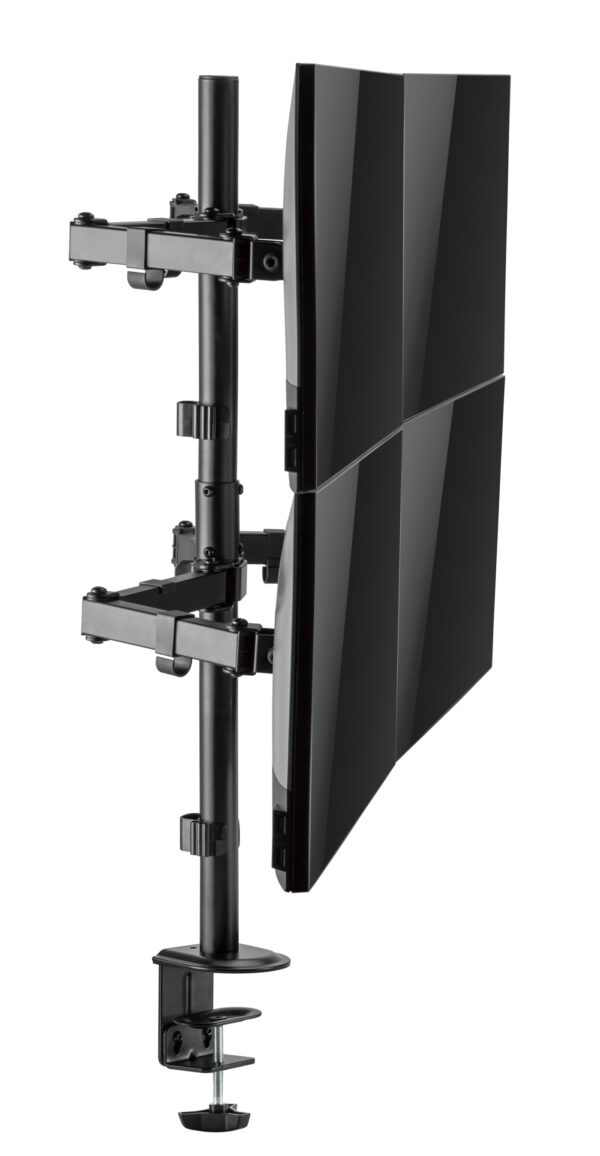 Soporte para 4 monitores, ajustable y rotatorio, para pantallas de hasta 32". - VDD World ES