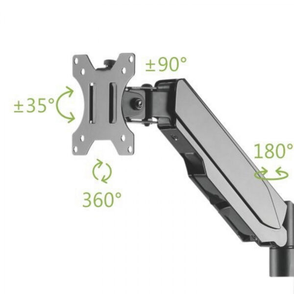 Estación de trabajo de pared ajustable-soporte de monitor y teclado para pared-estación de trabajo - VDD World ES