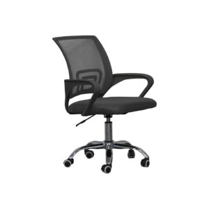 VDD Silla de oficina - negra - ergonómica - regulable en altura