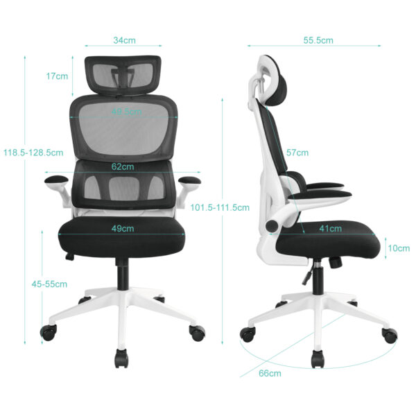 Silla de oficina - altura regulable - ergonómica - VDD World ES