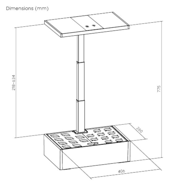 VDD Grow box - Jardín de interior - Jardín de interior con iluminación LED - Invernadero de interior - VDD World ES